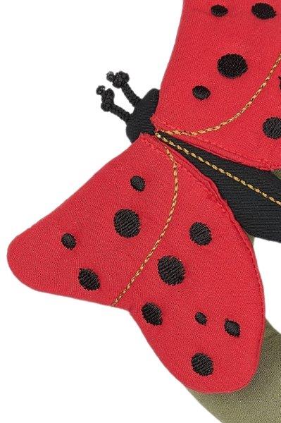 Fabelab Ladybug Rattle, Mars Red