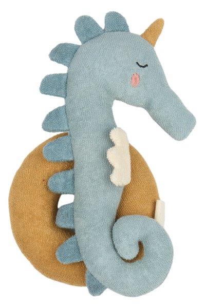 Fabelab Seahorse Rattle, Slate