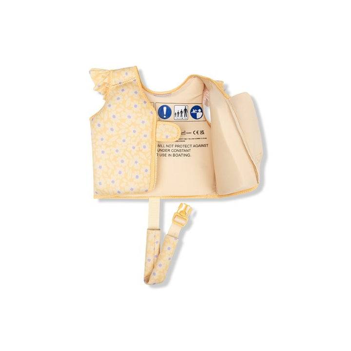 Swim Essentials Kids Swimming Vest - Florish Yellow, 1-2 yrs