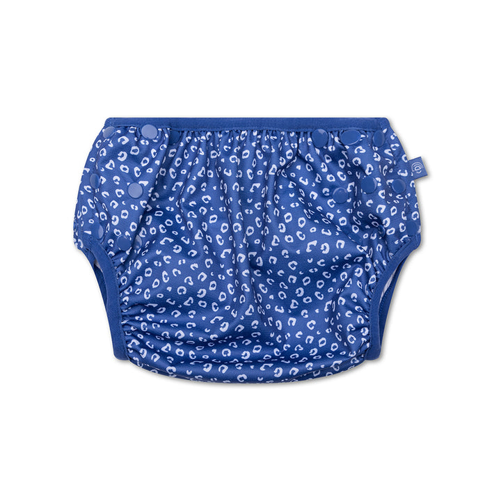 Swim Essentials Swim Nappy OSFA, Blue Leopard