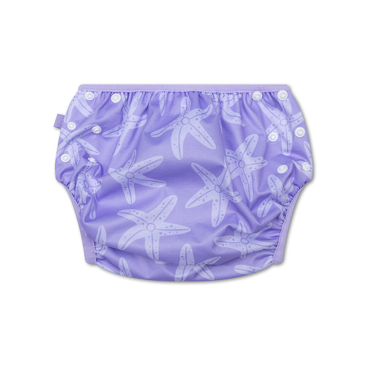 Swim Essentials Swim Nappy OSFA, Lilac Sea Star