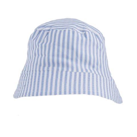 Swim Essentials UV Sunhat, Light Blue Striped