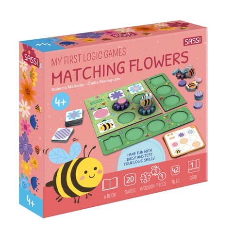 Sassi My FIrst Logic Game - Matching Flowers