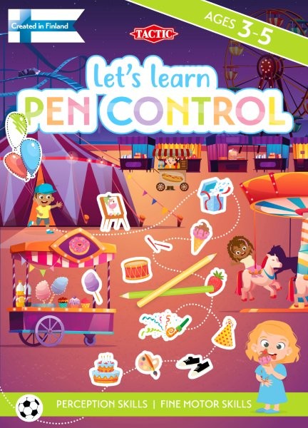 Tactic Activity Book Pen Control