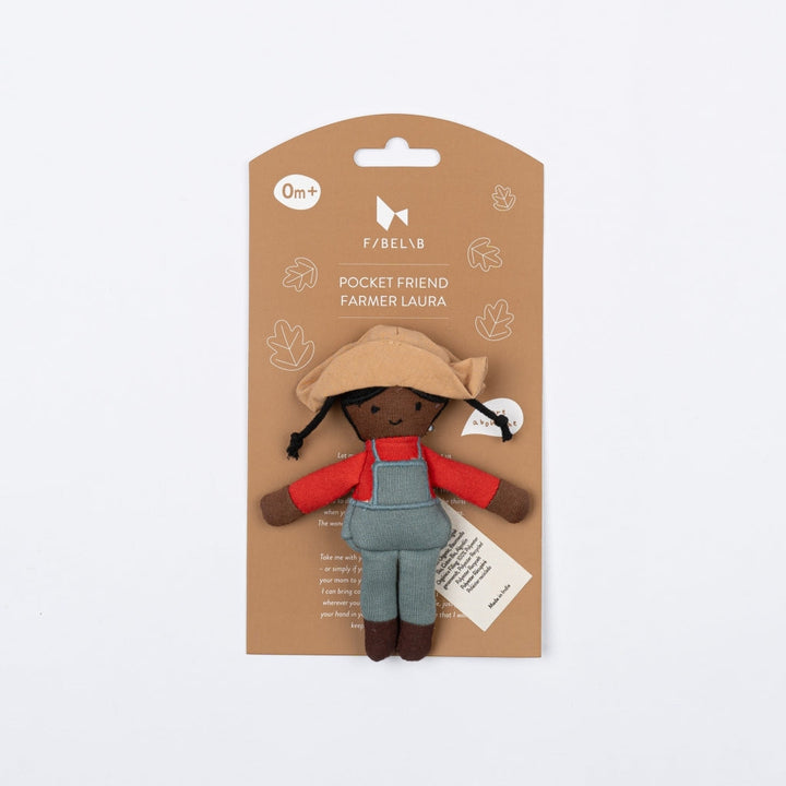 Fabelab - Pocket Friend - Farmer Laura, 14 cm