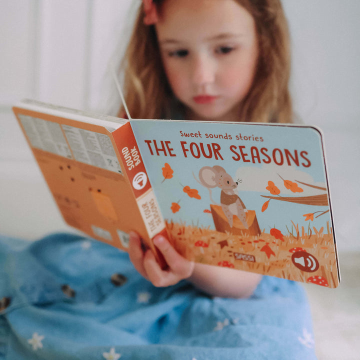 Sassi Board Book Sweet Sounds Stories - The Four Seasons