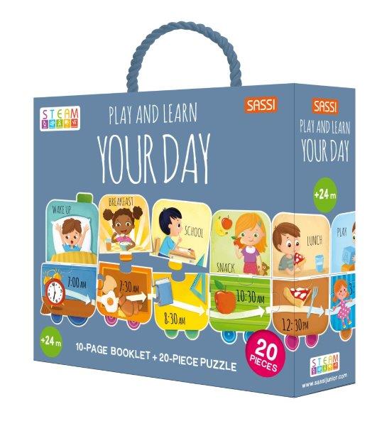 Sassi My First Your Day STEAM Puzzle & Book Set, 1 metre