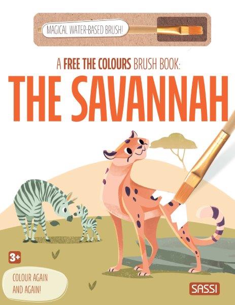 Sassi Free the Colours Reusable Paint Brush Book - The Savannah