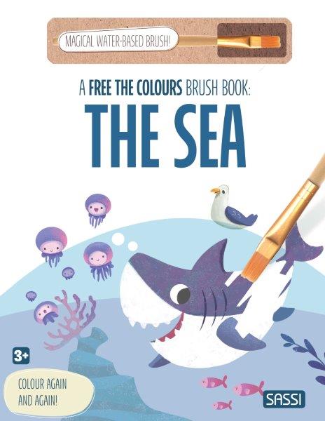 Sassi Free the Colours Reusable Paint Brush Book - The Sea