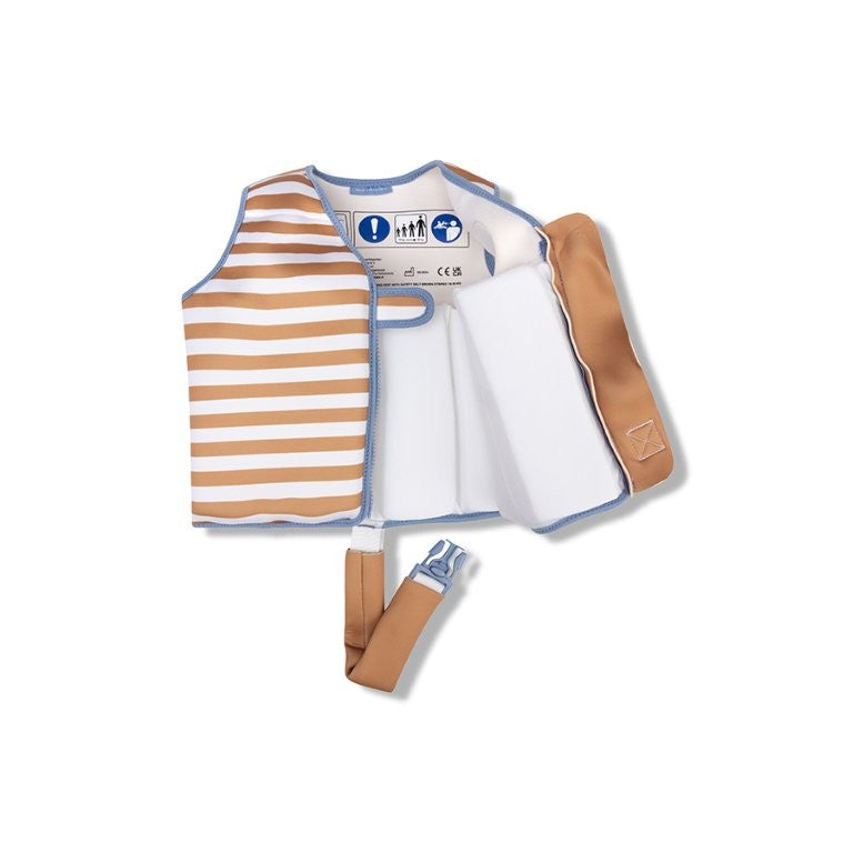 Swim Essentials Kids Swimming Vest - Softlines Brown, 3-6 yrs