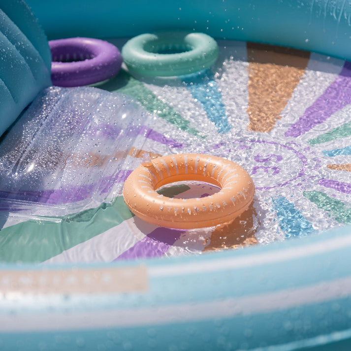 Swim Essentials Inflatable Adventure Pool, Hello  Sunshine