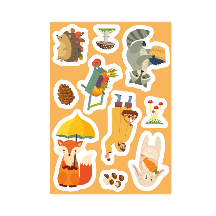 Sassi Stickers and Activities Book - Autumn