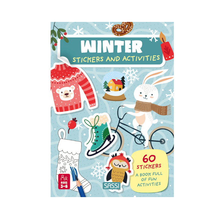 Sassi Stickers and Activities Book - Winter