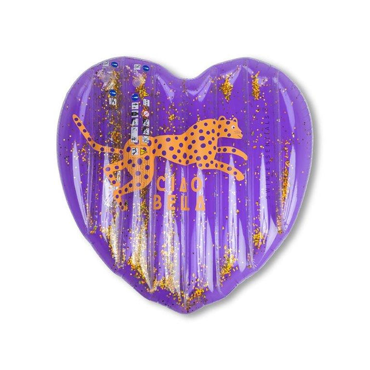 Swim Essentials Inflatable Float - Wild Heart Purple