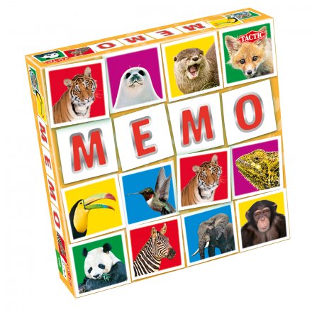 Tactic Let's Wildlife Memo Game