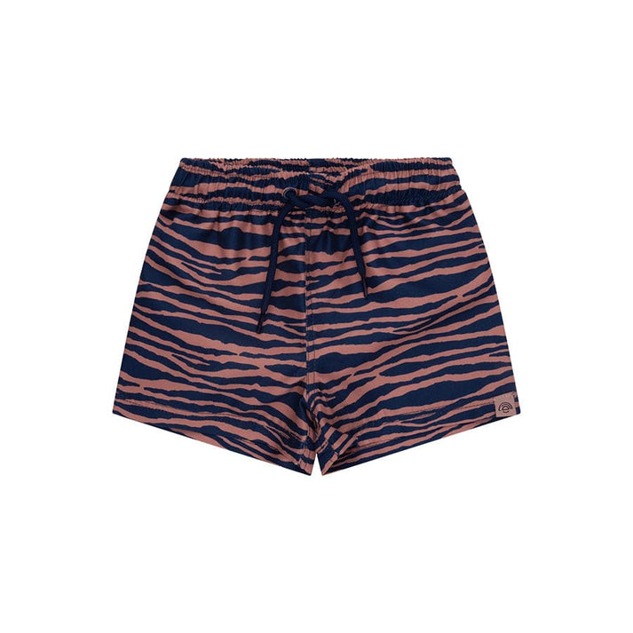 Swim Essentials Boys Swim Pant, Blue/Orange Zebra