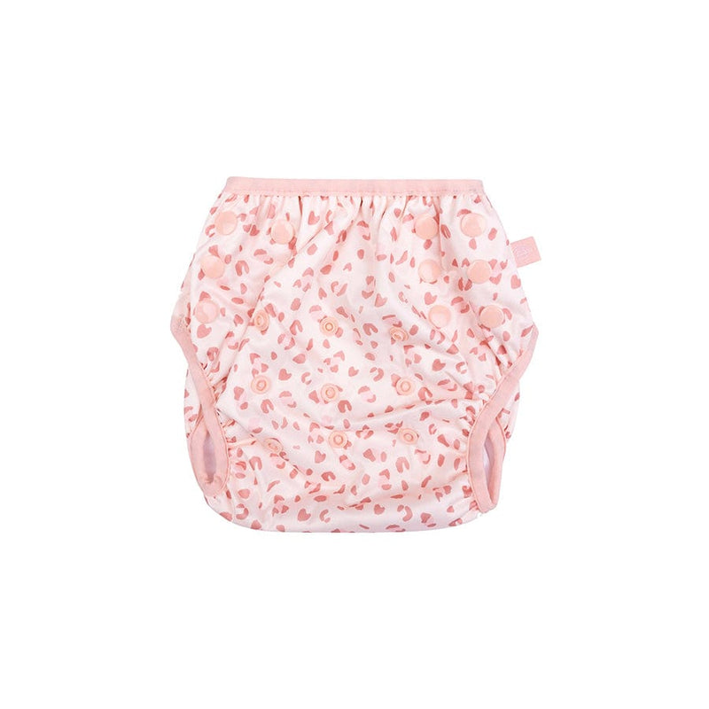 Swim Essentials Swim Nappy OSFA, Old Pink Leopard